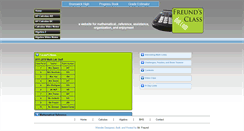 Desktop Screenshot of freundsclass.com